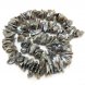 16 inches 12-13mm Silver Natural Center Drilled Keshi Pearls Loose Strand