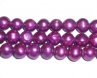 16 inches 9-10mm Purple Potato Freshwater Pearls Loose Strand
